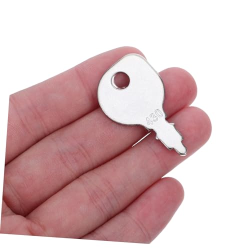 BAZEITFLOW 6 Stück Zündschlüssel Ersatz für Rasenmäher Traktoren Baumaschinen Kompatibel mit Kubota Landwirtschaftlicher Starter Schlüssel für Aufsitzmäher und Maschinen von BAZEITFLOW