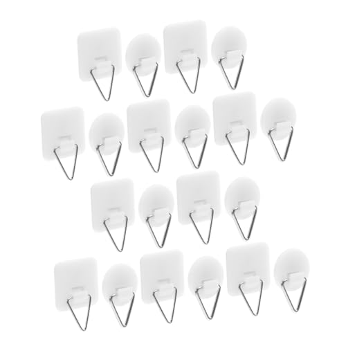 BAZEITFLOW 60 Stück Teiliges Selbstklebendes Haken Unsichtbare Wandhalter für Teller Multifunktional für Kleidung und Accessoires Modernes Design Einfache Bohrfreie Montage für Zuhause und BAZEITFLOW 60 Stück Teiliges Selbstklebendes Haken Unsichtbare Wandhalter für Teller Multifunktional für Kleidung und Accessoires Modernes Design Einfache Bohrfreie Montage für Zuhause und von BAZEITFLOW