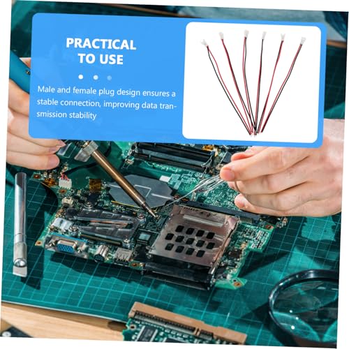 BAZEITFLOW 60 Stück Teiliges Steckverbinder Male Female Terminal Kabel für Elektronik DIY Basteln Stabile Verbindung Kompatibel für Fahrzeug und Elektronikanwendungen von BAZEITFLOW