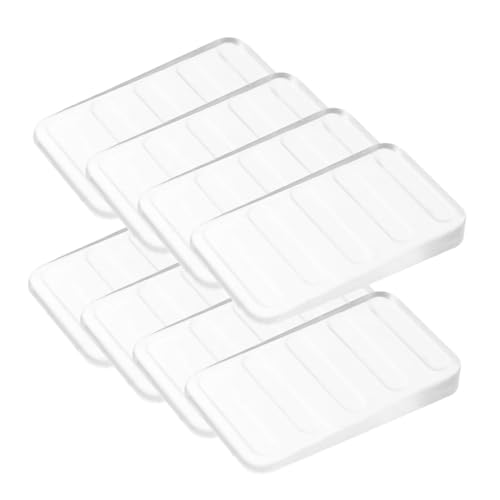 BAZEITFLOW 8 Stck Teiliges Transparente Möbelkeile aus Kunststoff Verstellbare Ausgleichskeile für Tisch Regal Bett und Kommode Praktische Möbel Nivellierkeile zur Stabilisierung Unebener von BAZEITFLOW