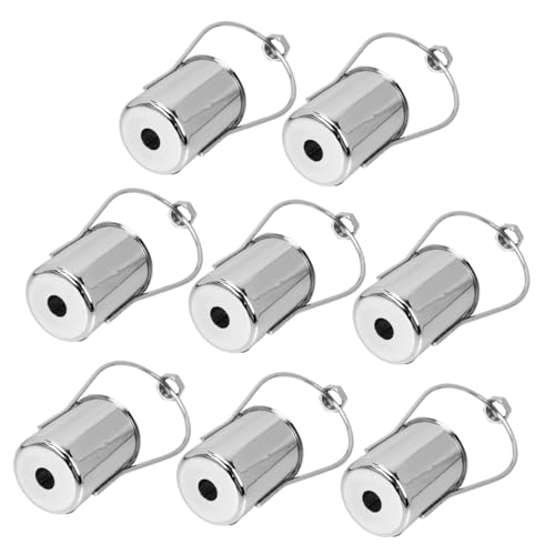 BAZEITFLOW 8 Stück Lampensockel Teiliges Eisenset Lampenfassungen Lampenhalterung für Decken und Wandleuchten DIY Lampenschirm Befestigungsschalen Robust Langlebig für Schlafzimmer Büro BAZEITFLOW 8 Stück Lampensockel Teiliges Eisenset Lampenfassungen Lampenhalterung für Decken und Wandleuchten DIY Lampenschirm Befestigungsschalen Robust Langlebig für Schlafzimmer Büro von BAZEITFLOW