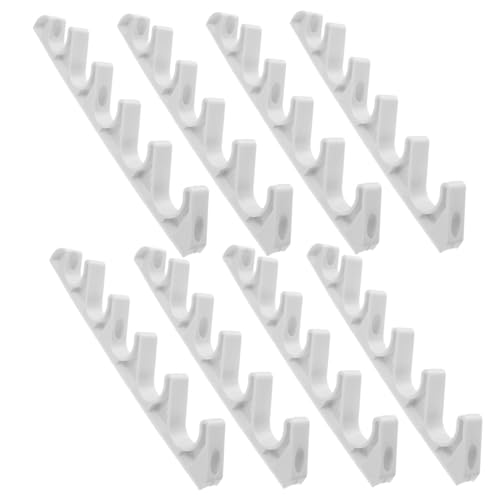 BAZEITFLOW 8 Stück Teiliges Nylon Verstellclips für Outdoor Klappstühle Fach Verstellbare Verbindungsklammern Robuster Stuhl Balkonstützgurt Kompatibel mit Camping Garten und Terrassenmöbeln von BAZEITFLOW