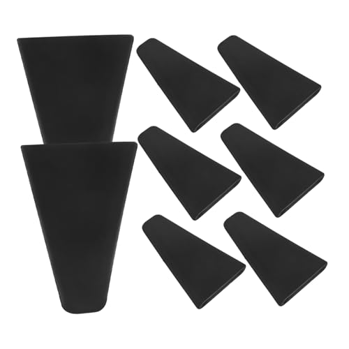 BAZEITFLOW 8 Stück Teiliges Silikon eckpuffer Heißluftfritteusen und Dörrautomaten Spülmaschinenfest Rutschfest Schützend Kompatibel mit Air Fryer Pan Bumpers Langlebige Küchenfüße von BAZEITFLOW