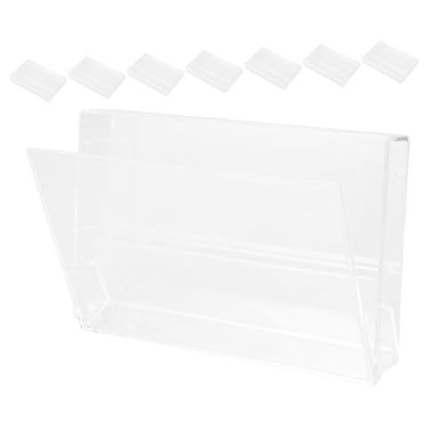 BAZEITFLOW 8 Stück Teiliges Transparentes Vintage Kassettenband Aufbewahrungsbox Multifunktionaler Tragbarer Kassettenhalter mit Notizfach Kompakte Kassettensammlung Organizer für Audio von BAZEITFLOW