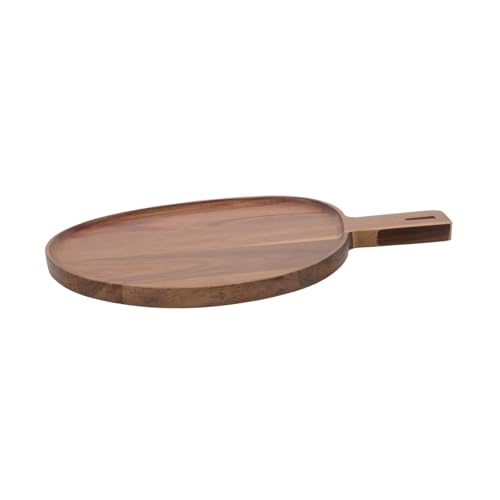 BAZEITFLOW Acacia Holz Servierplatte Professionelles Multifunktionales Sushi Pizza Steak Tablett Robustes Holz Tablett mit Einzigartiger Maserung Pflegeleicht für Restaurant und Gastronomie BAZEITFLOW Acacia Holz Servierplatte Professionelles Multifunktionales Sushi Pizza Steak Tablett Robustes Holz Tablett mit Einzigartiger Maserung Pflegeleicht für Restaurant und Gastronomie von BAZEITFLOW