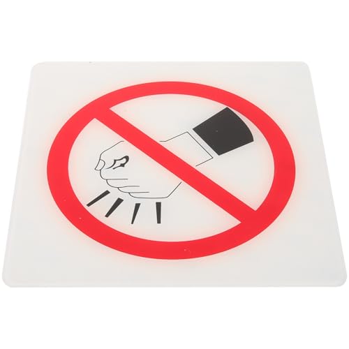 BAZEITFLOW Acryl No Knocking Schild Warnhinweis Türschild für Wände und Türen Langlebig Installieren Stilvolles Verbotsschild als Praktische Erinnerung und Dekoration für Hotel und Büro BAZEITFLOW Acryl No Knocking Schild Warnhinweis Türschild für Wände und Türen Langlebig Installieren Stilvolles Verbotsschild als Praktische Erinnerung und Dekoration für Hotel und Büro von BAZEITFLOW