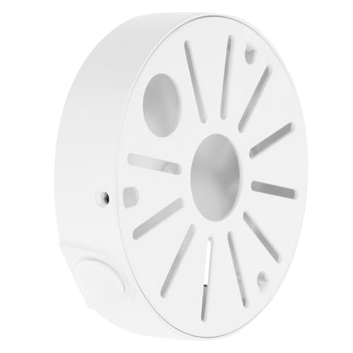 BAZEITFLOW Aluminiumlegierung Kamera Anschlussdose für Dome CCTV Überwachungskamera Halterung Kabelführung Wetterfest Stabil für Innen und Außen Wand Deckenmontage von BAZEITFLOW