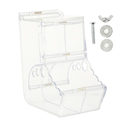 BAZEITFLOW Automatischer Hamster Futterspender aus mit Rutschfestem Design und Abnehmbarem Chassis für Kleine Haustiere Wie Hamster und Meerschweinchen von BAZEITFLOW