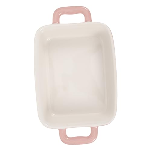 BAZEITFLOW Backblech Rosa Rechteckige Mikrowellen Backform Hitzebeständig Gesund Mittlere Dicke Spülmaschinenfest Stilvolles Ofengeschirr für Vielseitiges Backen und Servieren BAZEITFLOW Backblech Rosa Rechteckige Mikrowellen Backform Hitzebeständig Gesund Mittlere Dicke Spülmaschinenfest Stilvolles Ofengeschirr für Vielseitiges Backen und Servieren von BAZEITFLOW