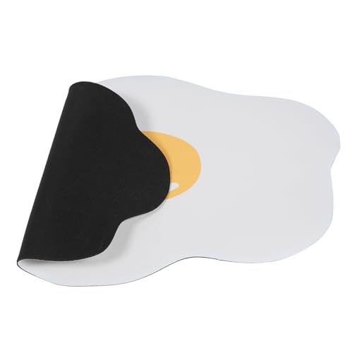 BAZEITFLOW Badezimmermatte rutschfest Wasserabsorbierende Schnelltrocknende Fußmatte Omelett Form für und Trockene Böden Komfortabel und Sicher für Zuhause von BAZEITFLOW