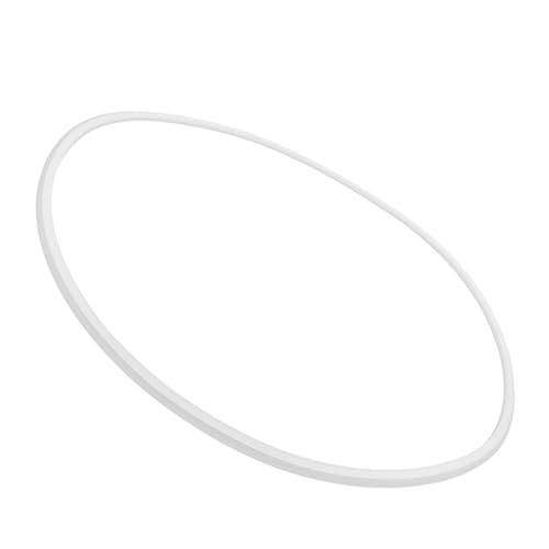 BAZEITFLOW Basis für einen Barstuhl Pads Beinschutzring für Barhocker klein Beine Stühle Stabile Barhocker Fußstütze Barhocker Beinschoner Barhockerabdeckungen Barhocker-Basisring Gummi Weiß von BAZEITFLOW