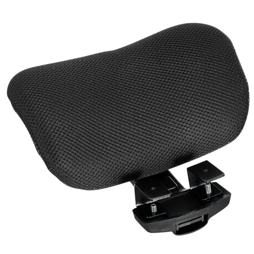 BAZEITFLOW Bürostuhl Kopfstütze Nachrüst Kit Verstellbare Kopfstütze für Computerstuhl Ergonomische Nackenstütze für Büro und Zuhause Abnehmbar Komfortables und Atmungsaktives Mesh von BAZEITFLOW