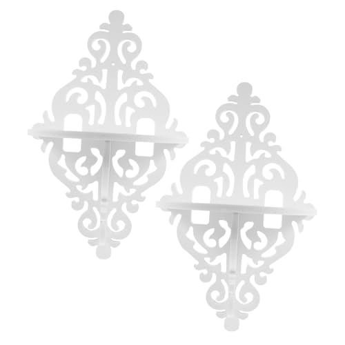 BAZEITFLOW Carved Wandregal Schwebende Regale Dekoratives Blumenregal Pflanzenhalterung Stabile Wandmontage Praktisches Aufbewahrungsregal für Wohnzimmer Schlafzimmer BAZEITFLOW Carved Wandregal Schwebende Regale Dekoratives Blumenregal Pflanzenhalterung Stabile Wandmontage Praktisches Aufbewahrungsregal für Wohnzimmer Schlafzimmer von BAZEITFLOW