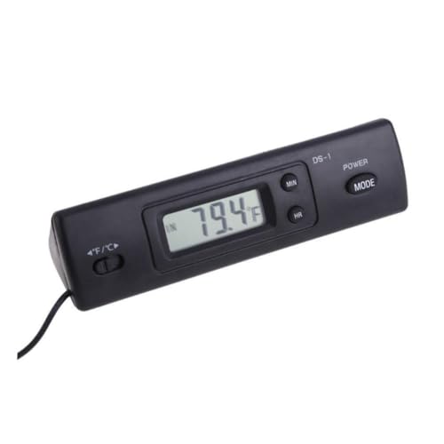 BAZEITFLOW Digitales Aquarium Thermometer mit Großem LCD Kompakter Langlebiger Temperaturfühler für Fisch und Reptilienbecken Einfacher Gebrauch Präzise Temperaturmessung Platzsparend und BAZEITFLOW Digitales Aquarium Thermometer mit Großem LCD Kompakter Langlebiger Temperaturfühler für Fisch und Reptilienbecken Einfacher Gebrauch Präzise Temperaturmessung Platzsparend und von BAZEITFLOW