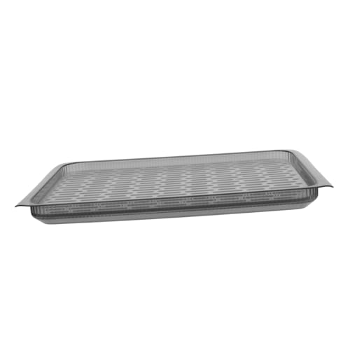 BAZEITFLOW Doppelschichtige Pet Abtropfschale mit Rutschfestem Vielseitiges Küchenablage und Obstkorb Tablett für Tee Obst und Gemüse Modernes Robustes Küchenzubehör in Transparent Schwarz BAZEITFLOW Doppelschichtige Pet Abtropfschale mit Rutschfestem Vielseitiges Küchenablage und Obstkorb Tablett für Tee Obst und Gemüse Modernes Robustes Küchenzubehör in Transparent Schwarz von BAZEITFLOW
