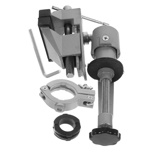 BAZEITFLOW Drehbarer Tischschraubstock Schwenkbar mit Halterung für Bohrmaschine und Metallbearbeitung Werkbankklemme Multifunktionale Werkstattzwinge für Hobby und Reparaturen BAZEITFLOW Drehbarer Tischschraubstock Schwenkbar mit Halterung für Bohrmaschine und Metallbearbeitung Werkbankklemme Multifunktionale Werkstattzwinge für Hobby und Reparaturen von BAZEITFLOW