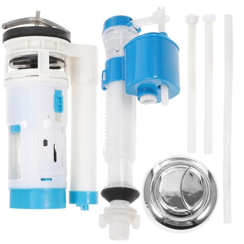 BAZEITFLOW Dual flush toilettenventil Ersatz spülventil mit Stabilem Schwimmerventil Ablauf Blaues Zulaufventil Spülknopf Langlebiges Wc reparaturkit für Effiziente Wassersparfunktion BAZEITFLOW Dual flush toilettenventil Ersatz spülventil mit Stabilem Schwimmerventil Ablauf Blaues Zulaufventil Spülknopf Langlebiges Wc reparaturkit für Effiziente Wassersparfunktion von BAZEITFLOW