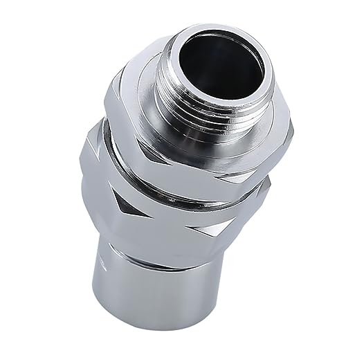 BAZEITFLOW Duschkopf Adapter mit Drehbarem Kopf Split Mouth für Brausekopf Connector für Komfortable Badnutzung Glänzend Installieren BAZEITFLOW Duschkopf Adapter mit Drehbarem Kopf Split Mouth für Brausekopf Connector für Komfortable Badnutzung Glänzend Installieren von BAZEITFLOW