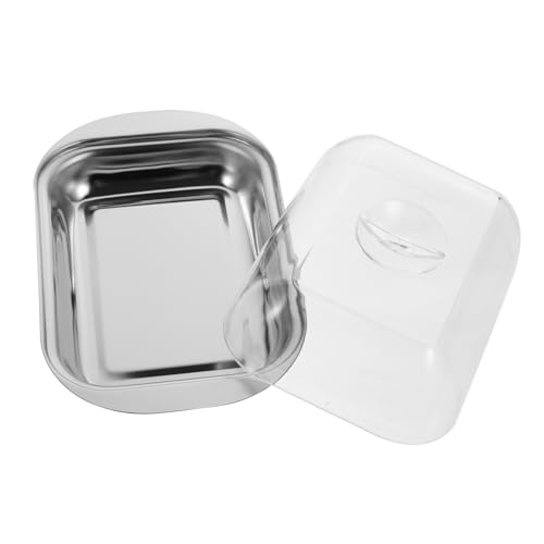 BAZEITFLOW Edelstahl Butterplatte mit Rundem Deckel Bpa Frei für Zuhause und Gastronomie Vielseitig als Butteraufbewahrung und Servierteller Robust und Leicht zu Reinigen Farblich Sortiert BAZEITFLOW Edelstahl Butterplatte mit Rundem Deckel Bpa Frei für Zuhause und Gastronomie Vielseitig als Butteraufbewahrung und Servierteller Robust und Leicht zu Reinigen Farblich Sortiert von BAZEITFLOW