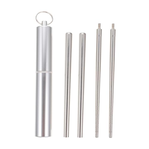 BAZEITFLOW Edelstahl Essstäbchen Set mit Aufbewahrungsbox Stabiles Kompaktes Besteck für Reisen Partys und Outdoor Leichtes Hygienisches Tableware Zubehör für Vielseitige Anlässe BAZEITFLOW Edelstahl Essstäbchen Set mit Aufbewahrungsbox Stabiles Kompaktes Besteck für Reisen Partys und Outdoor Leichtes Hygienisches Tableware Zubehör für Vielseitige Anlässe von BAZEITFLOW