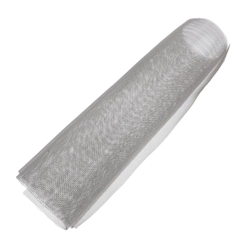 BAZEITFLOW Edelstahl Filtergewebe Metallnetz mit Maschen für Belüftung Fenster Lüftungsschlitze Kamin Zuschneidbares Stahlgewebe für Sicherheitsfilter und Schächte BAZEITFLOW Edelstahl Filtergewebe Metallnetz mit Maschen für Belüftung Fenster Lüftungsschlitze Kamin Zuschneidbares Stahlgewebe für Sicherheitsfilter und Schächte von BAZEITFLOW