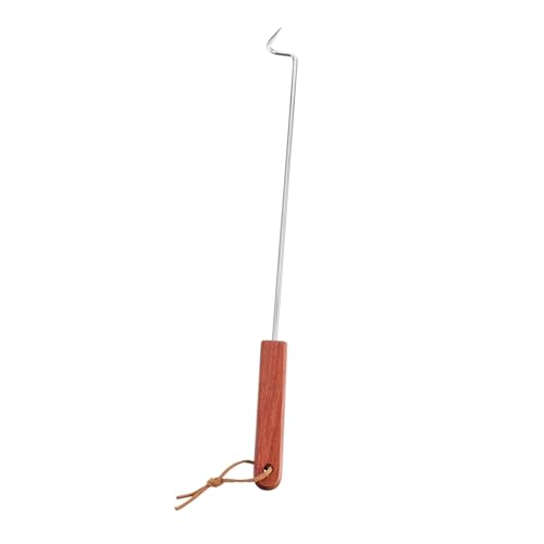 BAZEITFLOW Edelstahl Grillflipper mit Holzgriff Hitzebeständig Ergonomisch zum Wenden von Fleisch Rippchen Burgern und Gemüse Beim Bbq und Smoker Praktische Grillgabel für Grillfans BAZEITFLOW Edelstahl Grillflipper mit Holzgriff Hitzebeständig Ergonomisch zum Wenden von Fleisch Rippchen Burgern und Gemüse Beim Bbq und Smoker Praktische Grillgabel für Grillfans von BAZEITFLOW