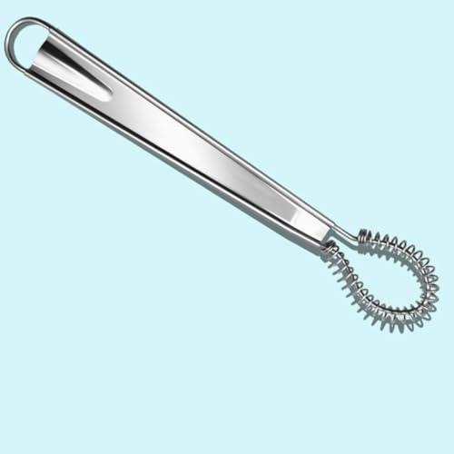 BAZEITFLOW Edelstahl Hand whisk Mini Schneebesen mit Federspirale für Eier Milchaufschäumer und Teig Leichter Küchenmixer für Schnelles Gleichmäßiges Rühren Vielseitiges Handrührgerät für BAZEITFLOW Edelstahl Hand whisk Mini Schneebesen mit Federspirale für Eier Milchaufschäumer und Teig Leichter Küchenmixer für Schnelles Gleichmäßiges Rühren Vielseitiges Handrührgerät für von BAZEITFLOW