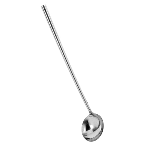 BAZEITFLOW Edelstahl Kochlöffel mit Langem Ergonomischem Griff Robuster Küchenrührlöffel Dicker Schöpflöffel für Restaurant und Haushalt Stabile Ausführung Praktisches Kochutensil BAZEITFLOW Edelstahl Kochlöffel mit Langem Ergonomischem Griff Robuster Küchenrührlöffel Dicker Schöpflöffel für Restaurant und Haushalt Stabile Ausführung Praktisches Kochutensil von BAZEITFLOW