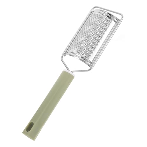 BAZEITFLOW Edelstahl Küchenreibe mit Pp hexangriff Multifunktionaler Gemüseschneider für Knoblauch Karotten und Käse Kompakt Spülmaschinengeeignet Schnell und Effizient für Heimküche und Bbq von BAZEITFLOW