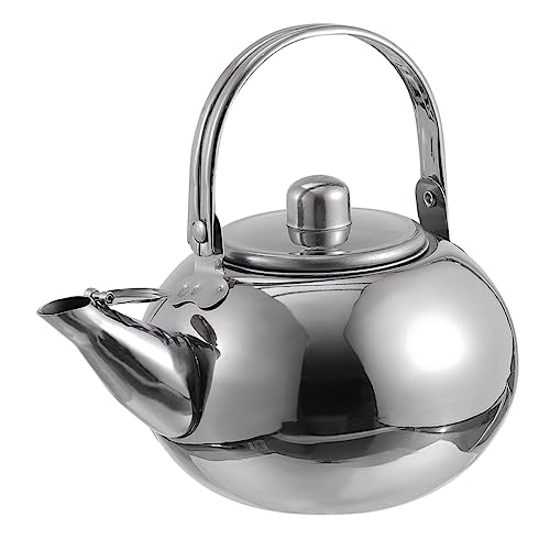 BAZEITFLOW Edelstahl Teekanne Mit Griff Für Heimgebrauch Wasserkocher Zum Kochen Praktisch Leicht Zu Reinigen Hohe Qualität Und Leistung Teekessel Zum Kochen BAZEITFLOW Edelstahl Teekanne Mit Griff Für Heimgebrauch Wasserkocher Zum Kochen Praktisch Leicht Zu Reinigen Hohe Qualität Und Leistung Teekessel Zum Kochen von BAZEITFLOW