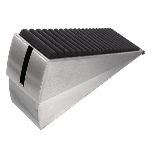 BAZEITFLOW Einstellbarer Türstopper aus Edelstahl und Gummi Robuster Bodentürkeil für Rutschfesten Halt Geeignet für Küche Bad und Innenräume Schwerer Türfeststeller gegen Luftzug und BAZEITFLOW Einstellbarer Türstopper aus Edelstahl und Gummi Robuster Bodentürkeil für Rutschfesten Halt Geeignet für Küche Bad und Innenräume Schwerer Türfeststeller gegen Luftzug und von BAZEITFLOW