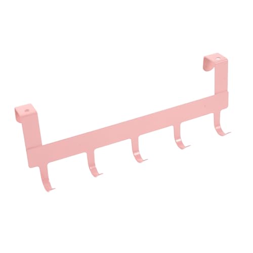 BAZEITFLOW Eisenkunst Türhaken Fach Rosa Wandhaken ohne Bohren für Schlafzimmer Küche Garderobe Handtücher Schlüssel Kleidung Schmuck Organizer BAZEITFLOW Eisenkunst Türhaken Fach Rosa Wandhaken ohne Bohren für Schlafzimmer Küche Garderobe Handtücher Schlüssel Kleidung Schmuck Organizer von BAZEITFLOW