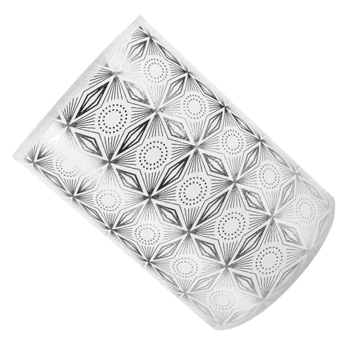 BAZEITFLOW Eleganter Stoff Lampenschirm mit Dekorativem Druck Ersatzschirm für Stehlampe Stabiler Lampenschirm mit Weichem Licht Geeignet für Wohnzimmer und Schlafzimmer Silberrund BAZEITFLOW Eleganter Stoff Lampenschirm mit Dekorativem Druck Ersatzschirm für Stehlampe Stabiler Lampenschirm mit Weichem Licht Geeignet für Wohnzimmer und Schlafzimmer Silberrund von BAZEITFLOW