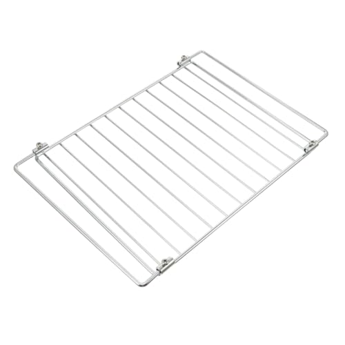 BAZEITFLOW Elektrisches Ofenrost aus Edelstahl Ausziehbares Grillgitter Hitzebeständig Kratzfest Vielseitig für Bbq Backofen und Grill Leicht zu Reinigen und Transportieren von BAZEITFLOW