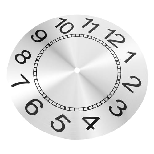 BAZEITFLOW Ersatz Wanduhr Ziffernblatt Aluminium für DIY Uhrwerke Design Langlebig und Vielseitig für Zuhause und Büro Bietet Präzise Zeitmessung und Gestaltung BAZEITFLOW Ersatz Wanduhr Ziffernblatt Aluminium für DIY Uhrwerke Design Langlebig und Vielseitig für Zuhause und Büro Bietet Präzise Zeitmessung und Gestaltung von BAZEITFLOW