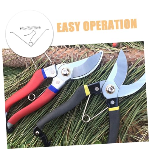 BAZEITFLOW Ersatzfedern V förmige Metallfeder Gartenschere Langlebig Rostfrei Passend für Obstbaum Schnittwerkzeug Trimmer Federn BAZEITFLOW Ersatzfedern V förmige Metallfeder Gartenschere Langlebig Rostfrei Passend für Obstbaum Schnittwerkzeug Trimmer Federn von BAZEITFLOW