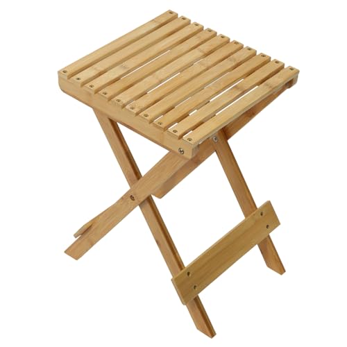 BAZEITFLOW Faltbarer Holz Hocker Kleiner Rutschfester Sitzhocker für Erwachsene und Tragbarer Fußhocker zum Schuhe Wechseln für Zuhause und Unterwegs BAZEITFLOW Faltbarer Holz Hocker Kleiner Rutschfester Sitzhocker für Erwachsene und Tragbarer Fußhocker zum Schuhe Wechseln für Zuhause und Unterwegs von BAZEITFLOW