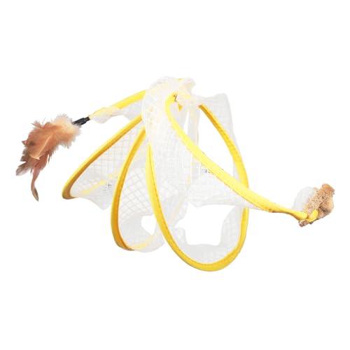 BAZEITFLOW Faltbarer Katzentunnel Spieltunnel mit Elastischem Stahlrahmen und Buntem für Kätzchen Fördert Bewegung und Interaktion Leichter Indoor und Outdoor Spielspaß BAZEITFLOW Faltbarer Katzentunnel Spieltunnel mit Elastischem Stahlrahmen und Buntem für Kätzchen Fördert Bewegung und Interaktion Leichter Indoor und Outdoor Spielspaß von BAZEITFLOW