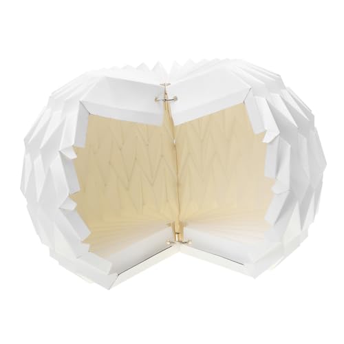 BAZEITFLOW Faltbarer Origami Lampenschirm Hängelampe Modern Nordic Stil Kreative Lichtdekoration für Wohnzimmer Esszimmer Bar BAZEITFLOW Faltbarer Origami Lampenschirm Hängelampe Modern Nordic Stil Kreative Lichtdekoration für Wohnzimmer Esszimmer Bar von BAZEITFLOW