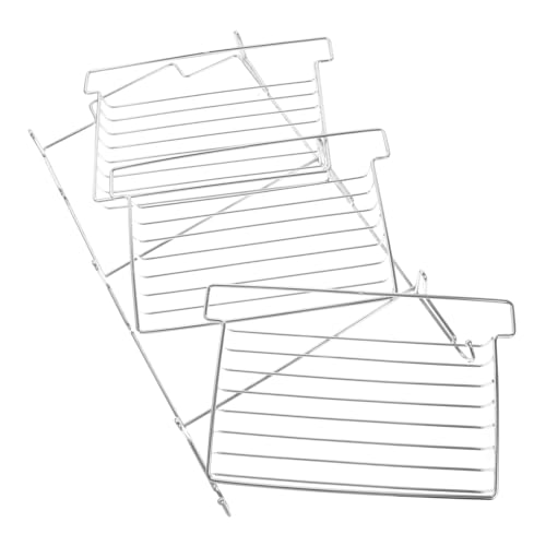 BAZEITFLOW Faltbares Edelstahl Wandregal ohne Bohren Lagiges Aufbewahrungsregal mit Ablaufrinne Stabiler Organizer für Bad Küche und Toilettenartikel Platzsparend und Rostfrei BAZEITFLOW Faltbares Edelstahl Wandregal ohne Bohren Lagiges Aufbewahrungsregal mit Ablaufrinne Stabiler Organizer für Bad Küche und Toilettenartikel Platzsparend und Rostfrei von BAZEITFLOW