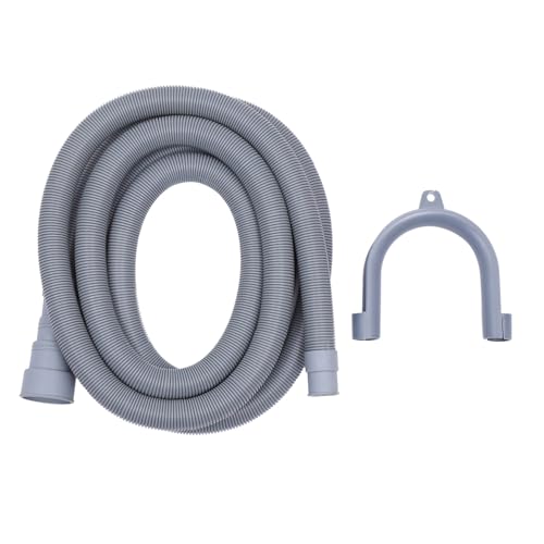 BAZEITFLOW Flexible Ablaufschlauchverlängerung für Waschmaschine und Spülmaschine Passend Langlebiger Flexibler PP Abwasserschlauch für Einfache Installation BAZEITFLOW Flexible Ablaufschlauchverlängerung für Waschmaschine und Spülmaschine Passend Langlebiger Flexibler PP Abwasserschlauch für Einfache Installation von BAZEITFLOW