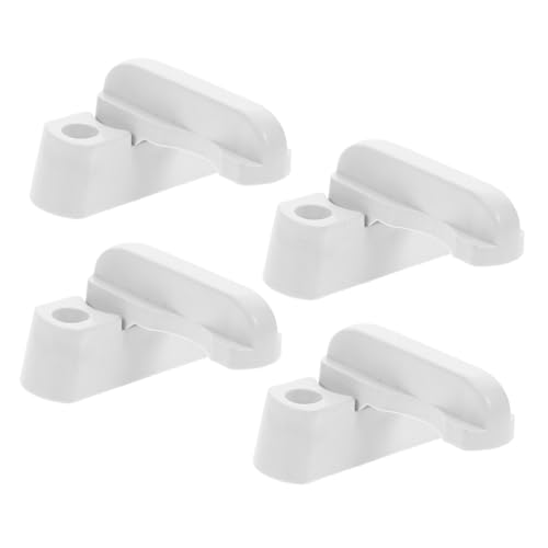 BAZEITFLOW Förmiger Fensterschloss Ersatz Set aus robustem Kunststoff mit Gebogenem Griff Robuste Fenstersicherung für Außen Öffnende Fenster Zuverlässiger Schutz von BAZEITFLOW