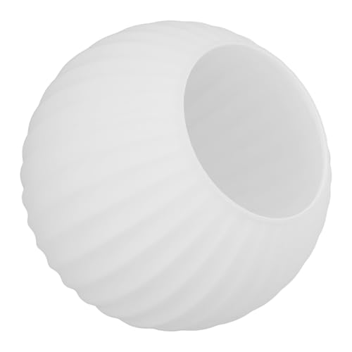 BAZEITFLOW Frostglas Lampenschirm Kugelform Streifen Mattierter Glaslampenschirm Ersatz für Deckenleuchte Pendelleuchte Stehlampe Wohnraum Beleuchtung Zubehör BAZEITFLOW Frostglas Lampenschirm Kugelform Streifen Mattierter Glaslampenschirm Ersatz für Deckenleuchte Pendelleuchte Stehlampe Wohnraum Beleuchtung Zubehör von BAZEITFLOW
