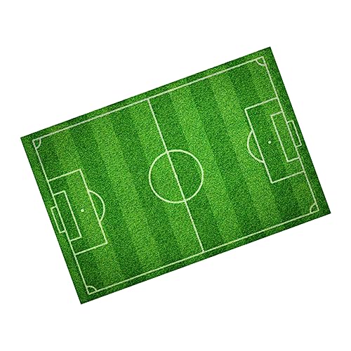 BAZEITFLOW Fußballfeld Bodenaufkleber rutschfest Sticker Kreative Bodendekoration Langlebig und Leicht zu Reinigen für Wohnzimmer Badezimmer Küche BAZEITFLOW Fußballfeld Bodenaufkleber rutschfest Sticker Kreative Bodendekoration Langlebig und Leicht zu Reinigen für Wohnzimmer Badezimmer Küche von BAZEITFLOW