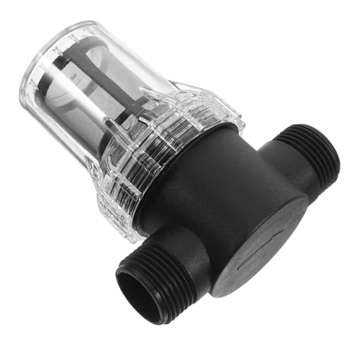 BAZEITFLOW Garten Wasserfilter mit Mesh Sieb Wiederverwendbarer Rohrleitungsfilter für Gartenschlauch Hochdruckreiniger und Bewässerung Schützt Wasserpumpe und Geräte vor Schmutz und von BAZEITFLOW
