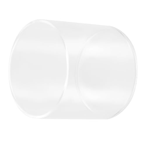 BAZEITFLOW Gaslaternen Glas Lampenschirm Hitzebeständig Transparent Einfache Abdeckung Kompatibel mit Bulin für Outdoor Camping Wandern von BAZEITFLOW
