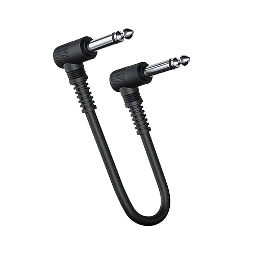 BAZEITFLOW Gitarren Patchkabel für Bass und Keyboard Effektpedale Schwarz mit Hochwertiger Geräuschunterdrückung und Doppelter Abschirmung für Effektive Verbindungen BAZEITFLOW Gitarren Patchkabel für Bass und Keyboard Effektpedale Schwarz mit Hochwertiger Geräuschunterdrückung und Doppelter Abschirmung für Effektive Verbindungen von BAZEITFLOW
