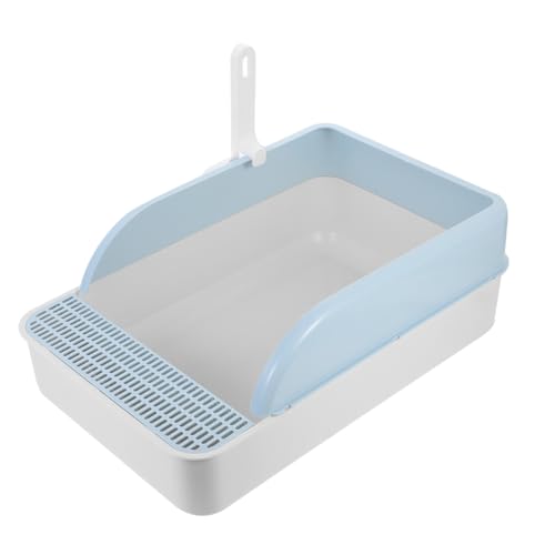 BAZEITFLOW Große Offene Katzentoilette aus Robustem mit Niedriger Einstiegsklappe und Schaufel Praktische Haushaltsfreundliche Katzenstreu Box für Saubere Katzenpflege und Geruchsarme BAZEITFLOW Große Offene Katzentoilette aus Robustem mit Niedriger Einstiegsklappe und Schaufel Praktische Haushaltsfreundliche Katzenstreu Box für Saubere Katzenpflege und Geruchsarme von BAZEITFLOW