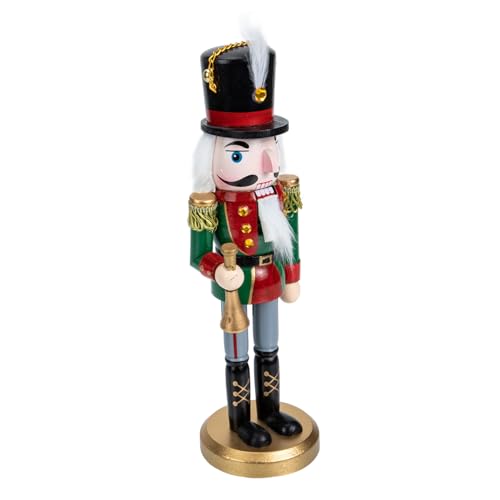 BAZEITFLOW Grüner Holz Soldat mit Feder Cartoon Design Liebevolle Handwerksfigur Dekoratives Weihnachtsornament für Zuhause und Kinderzimmer BAZEITFLOW Grüner Holz Soldat mit Feder Cartoon Design Liebevolle Handwerksfigur Dekoratives Weihnachtsornament für Zuhause und Kinderzimmer von BAZEITFLOW