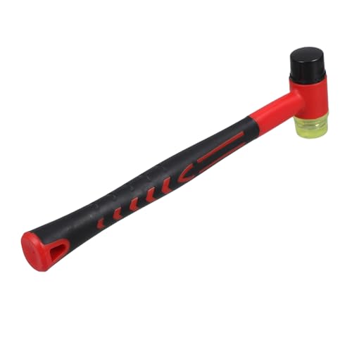 BAZEITFLOW Gummihammer mit Weichem Kopf Langlebig und Robust für Fliesen Bodenbelagsinstallation Vielseitig Einsetzbar bei Renovierungsarbeiten Ergonomischer Griff für Komfortable Handhabung von BAZEITFLOW